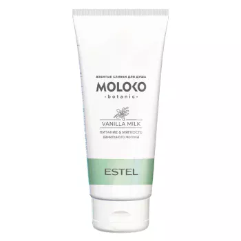 Гель для душа Взбитые сливки Moloko Botanic Estel 200 мл