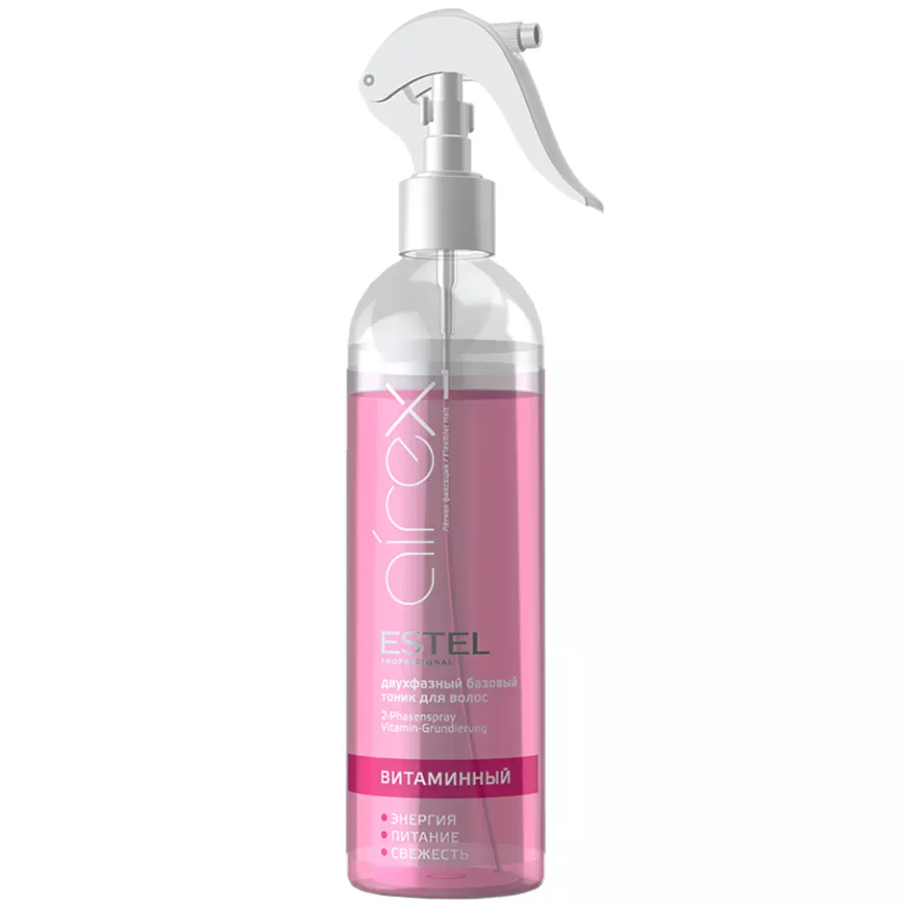 Витаминный двухфазный базовый тоник для волос Airex