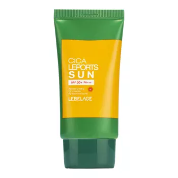 Солнцезащитный крем для проблемной кожи SPF50+ Cica Leports Sun Lebelage