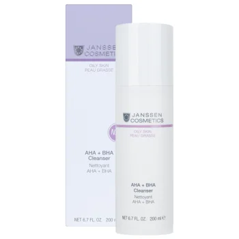 Очищающая эмульсия AHA+BHA Cleanser Janssen Cosmetics