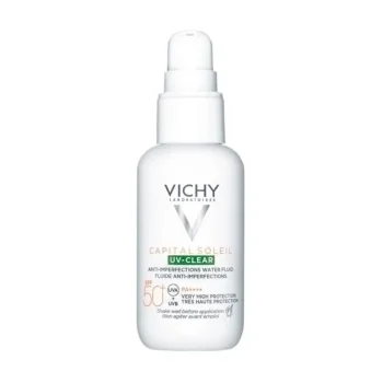 Невесомый солнцезащитный флюид Uv- Clear SPF 50+ Vichy