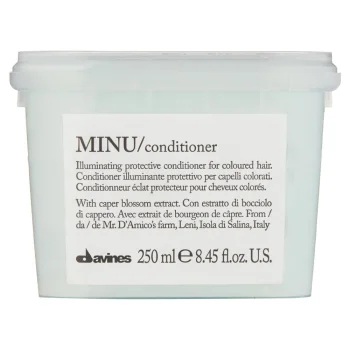 Защитный кондиционер для сохранения косметического цвета волос Minu Conditioner Davines