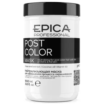 Нейтрализующая маска для завершения процесса окрашивания Post Color Epica 1000 мл
