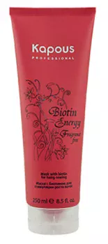 Маска с биотином для укрепления и стимуляции роста волос Biotin Energy Kapous 250 мл