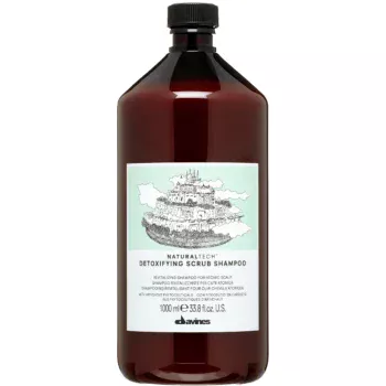 Детоксирующий шампунь-скраб Detoxifying Scrub Shampoo Davines 1000 мл
