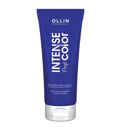 Бальзам для седых и осветленных волос Gray and bleached hair balsam Intense Profi Color