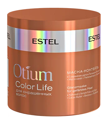 Маска-коктейль для волос Яркость цвета Otium Color Life