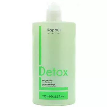 Маска для волос с Сельдереем и маслом семени Льна Kapous 750 мл