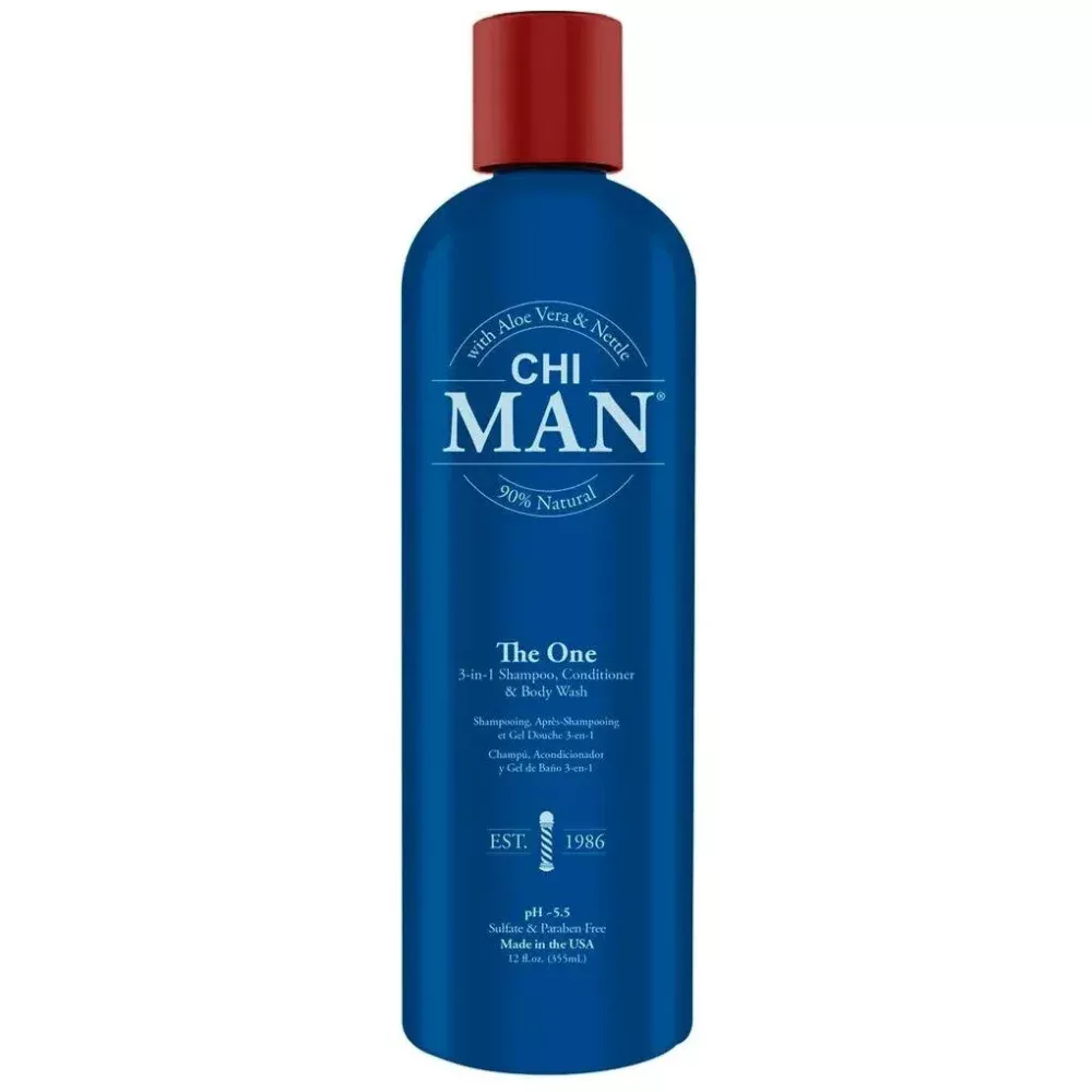 Шампунь, кондиционер и гель для душа Man 3-в-1