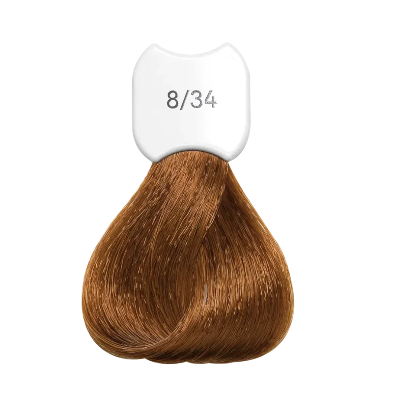 Стойкая крем-краска для волос Kydra Creme (KC00834, 8/34, Blond clair dore cuivre, 60 мл, Золотистые/Медные оттенки)