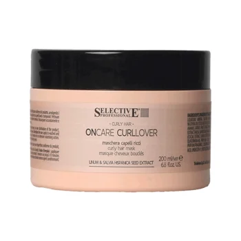 Специальная питательная маска для вьющихся волос Curllover Selective Professional