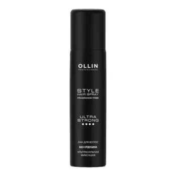 Лак для волос ультрасильной фиксации без отдушки Ollin Professional
