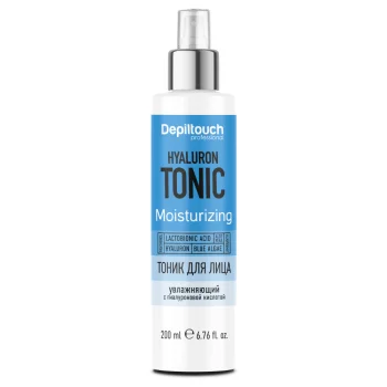 Тоник для лица увлажняющий с гиалуроновой кислотой Depiltouch 200 мл