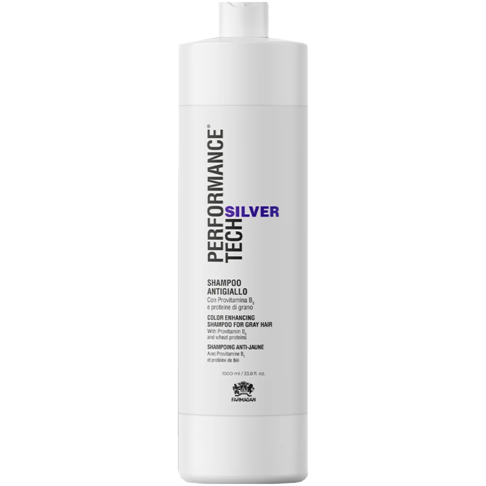 Серебряный шампунь с анти-желтым эффектом Performance Tech (1000 мл)