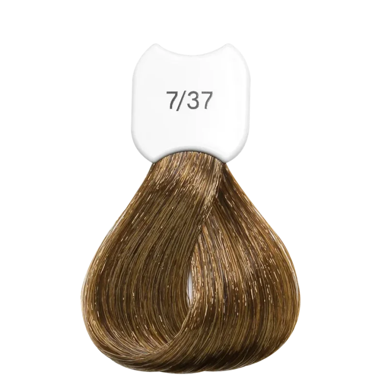 Стойкая крем-краска для волос Kydra Creme (KC00737, 7/37, Blond dore marron, 60 мл, Золотистые/Медные оттенки)