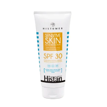 Крем солнцезащитный для чувствительной кожи Histan Sensitive Skin Active Protection SPF 30 Histomer 200 мл