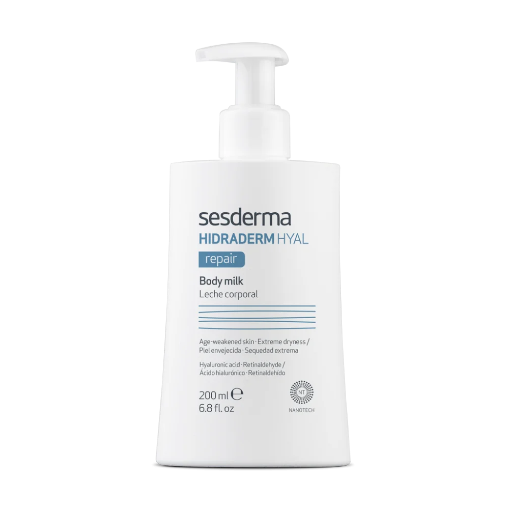 Востанавливающее молочко для тела Hidraderm Hyal