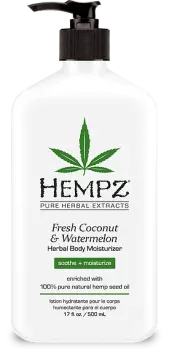Увлажняющее молочко для тела Кокос и Арбуз Hempz 500 мл