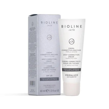 Крем для коррекции пигментных пятен тройного действия с SPF30 Exfo&White Spot Correction Cream Triple Action Bioline 40 мл