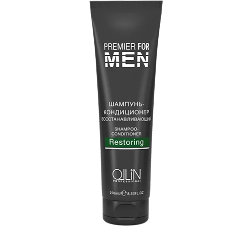Восстанавливающий шампунь-кондиционер Shampoo-Conditioner Restoring Premier For Men