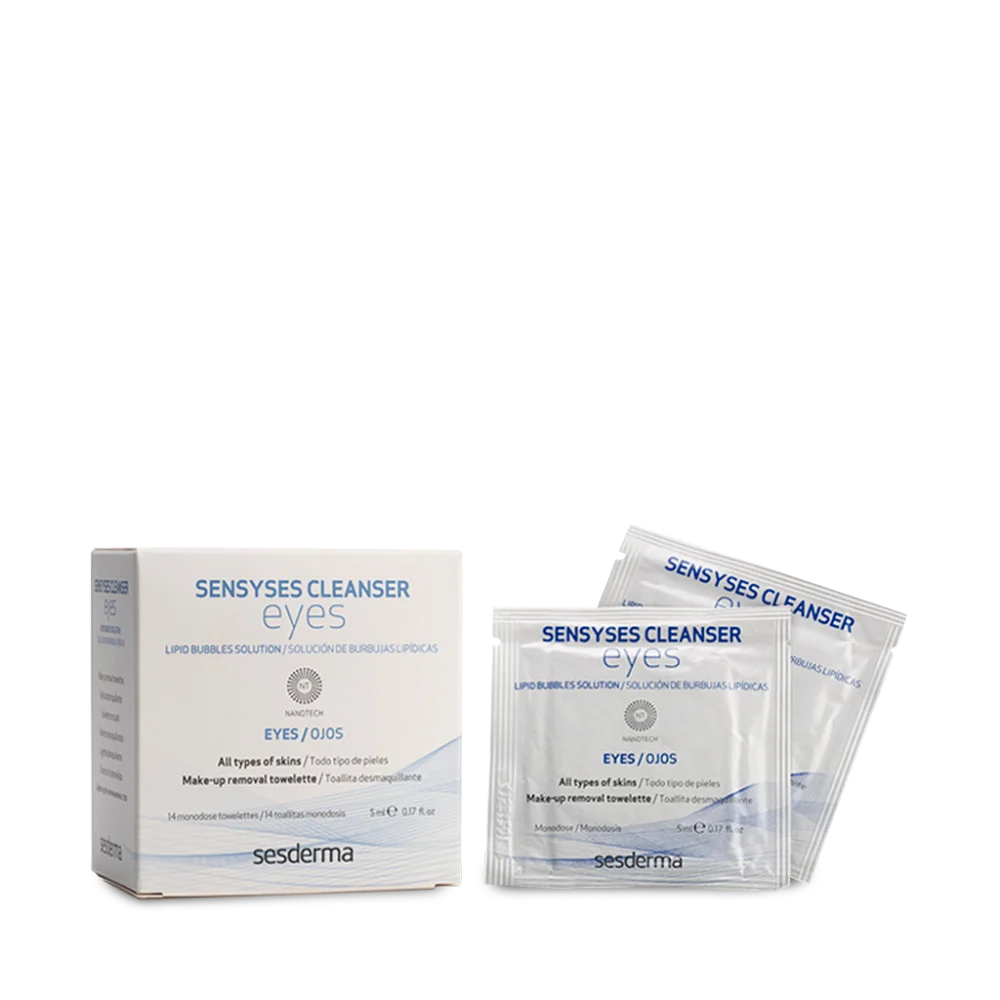 Салфетки для снятия макияжа с глаз Sensyses