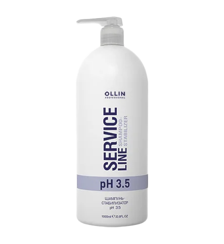 Шампунь-стабилизатор рН 3.5 Shampoo-stabilizer Ollin Service Line (726772, 250 мл)