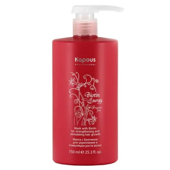 Маска с биотином для укрепления и стимуляции роста волос Kapous