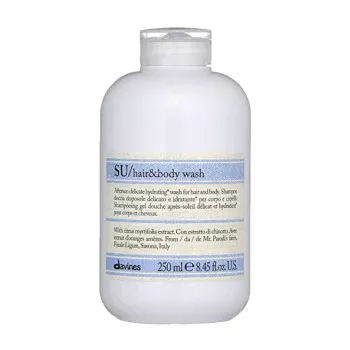 Шампунь для волос и тела Aftersun delicate hydrating wash for hair and body Davines 250 мл
