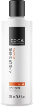 Шампунь для восстановления и питания волос Amber Shine Organic Epica