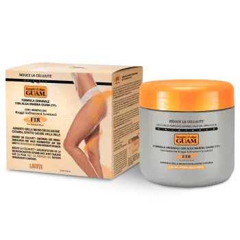 Антицеллюлитная разогревающая маска с микрокристаллами Турмалина Guam