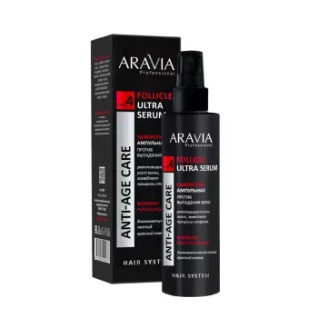 Сыворотка ампульная против выпадения волос Follicle Ultra Serum Aravia 150 мл