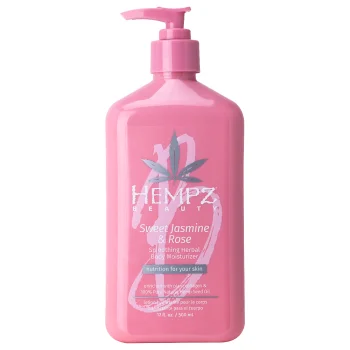 Молочко для тела увлажняющее Сладкий Жасмин и Роза Sweet Jasmine & Rose Herbal Body Moisturizer Hempz 500 мл