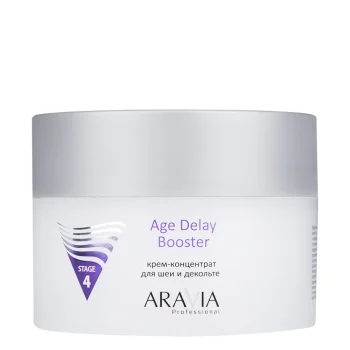 Крем-концентрат для шеи и декольте Age Delay Booster Aravia 150 мл