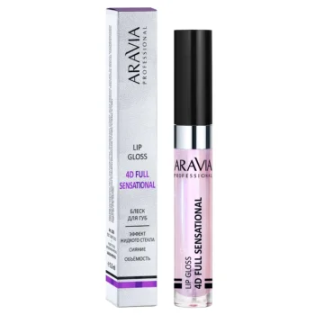 Блеск для губ 4D Full Sensational lip gloss Aravia