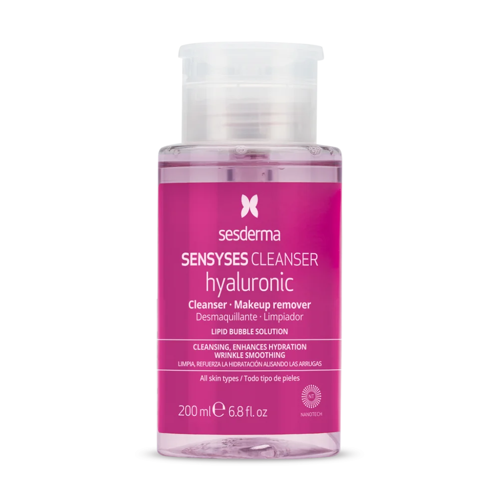 Лосьон липосомальный для снятия макияжа увлажняющий антивозрастной Sensyses