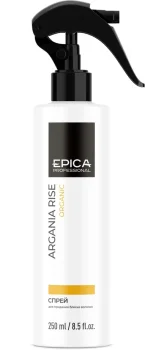 Спрей для придания блеска волосам с комплексом масел Argania Rise Organic Epica 250 мл