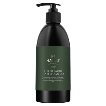 Глубоко очищающий шампунь-пилинг Hydro mud hair shampoo Hadat 300 мл