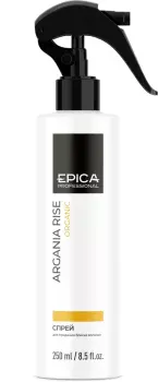 Спрей для придания блеска волосам с комплексом масел Argania Rise Organic Epica 250 мл