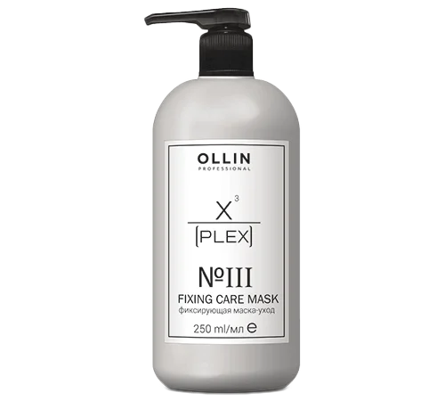 Фиксирующая маска-уход Ollin X-Plex № 3 Fixing Care Mask