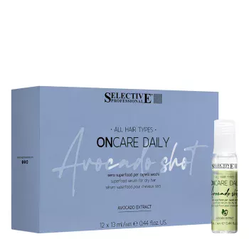 Сыворотка-суперфуд для волос Avocado Shot Daily Selective Professional 12*13 мл