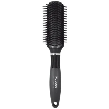 Щетка для прикорневого объема 180 градусов, 9 рядов, с покрытием Soft Touch Kapous 1 шт