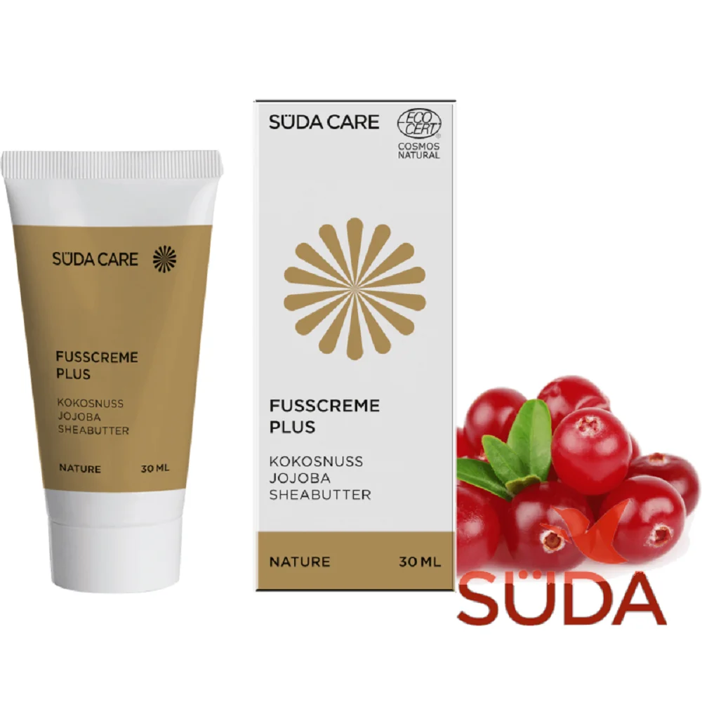 Защитный крем для ног с экстрактом куркумы и маслом клюквы Fusscreme Plus