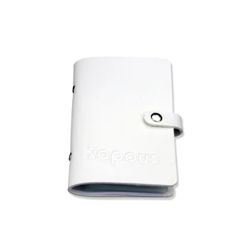 Органайзер для стемпинг пластин на 15 штук белый Crazy story Kapous 1 шт