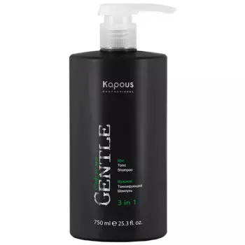 Мужской тонизирующий шампунь 3 в 1 Gentlemen (750 мл) Kapous