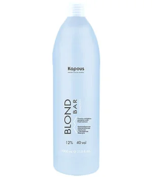 Кремообразная окислительная эмульсия с экстрактом Жемчуга Blond Cremoxon 12 % Kapous 1000 мл
