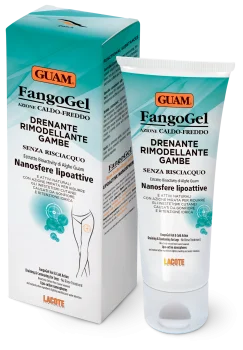 Гель для ног дренажный контрастный с липоактивными наносферами Guam 200 мл