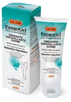 Гель для ног дренажный контрастный с липоактивными наносферами Guam 200 мл