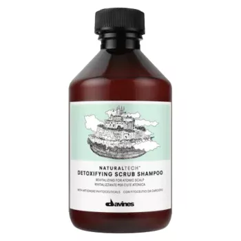 Детоксирующий шампунь-скраб Detoxifying Scrub Shampoo Davines 250 мл