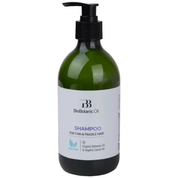 Шампунь Bio Botanic Oil для тонких и ломких волос с маслом бабассу Mon Platin