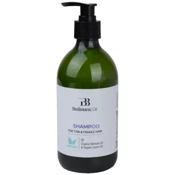 Шампунь Bio Botanic Oil для тонких и ломких волос с маслом бабассу Mon Platin